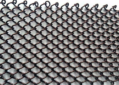 Anodic Oxidation Metal Coil Drapery/ Metal mesh shower curtain